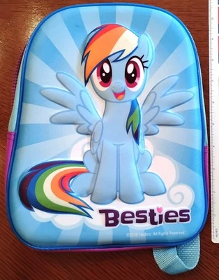 MY LITTLE PONY RAINBOW DASH "BESTIES" MINI BACKPACK WALGREENS BEAUTIWISE 2018 G4 - Image 1 of 4