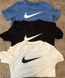 Boys Nike Dri-fit Shirts Size Large , Set Of 3 - Picture 1 of 7