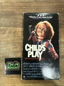 Childs Play VHS 1988 Chucky First Print Release Horror Cult Slasher Movie  - Picture 1 of 16
