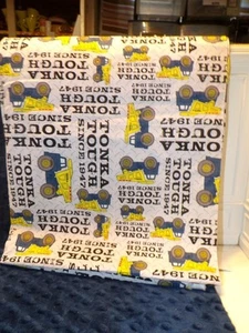 Fabric-cotton-Camelot 2020 HASBRO TONKA TOUGH  PRINT  2 yds #3709 - Picture 1 of 1