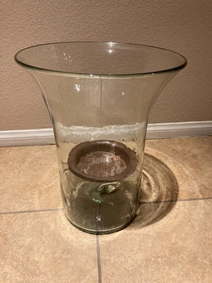 Hurricane Pillar Candle Holder - Image 1 of 4