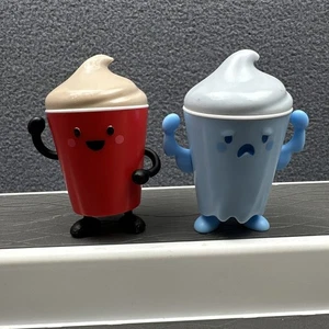 Wendy’s Kids Meal Frosty Frights Figuren Coolie Ghouli & Junior *MÄNGEL* - Bild 1 von 8