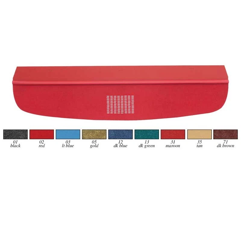 1964-65 Coronet Polara Belvedere Fury Satellite; Rear Seat Shelf Package Tray; - Image 1 of 1