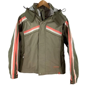 Protest Metamorphoses 66142 Green Fleece Lined Hooded Ski Jacket S - Picture 1 of 7