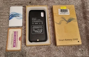 BATTERY CASE FOR IPHONE XR 6800MAH HIGH CAPACITY Brand New - Picture 1 of 5