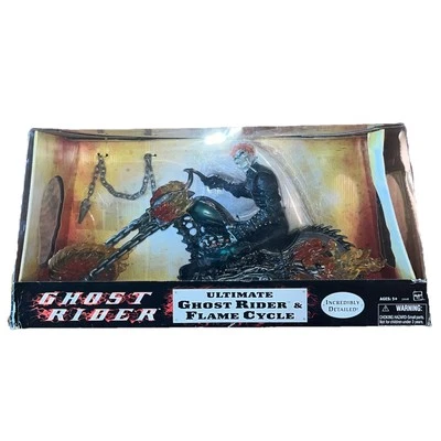 Hasbro Ghost Rider Ultimate Ghost Rider y Flame Cycle 77018 Nuevo En Caja 2007 🔥 Foto 1 de 4