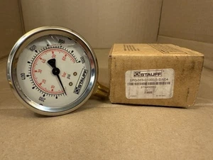 Stauff 1000 PSI Edelstahl Manometer SPG-063-01000-5-S-N04 - Bild 1 von 4