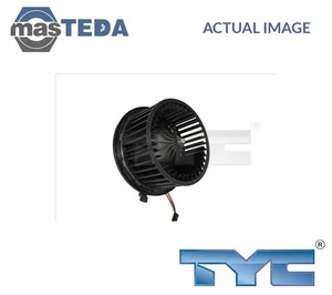 502-0009 INTERIOR BLOWER FAN MOTOR LHD ONLY TYC FOR VW PASSAT B3 B4 - Picture 1 of 7