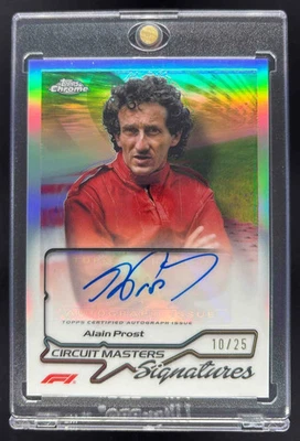 2024 Topps Chrome Formula 1 Circuit Masters #CMS-PRO Alain Prost Auto /25 - Image 1 of 2
