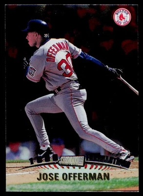 1999 Stadium Club #321 Jose Offerman  Boston Red Sox Baseball Card - Image 1 of 2
