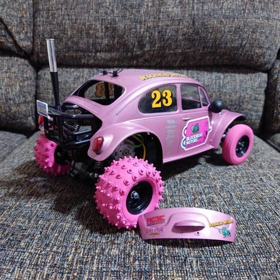 Tamiya Hornet Modified VW Off-Roader Blockhead Motors Jun Watanabe RC Car - Image 1 of 4