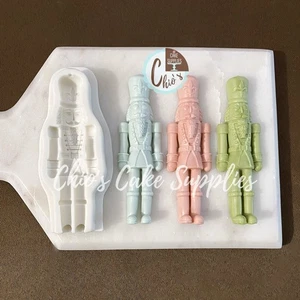 Nutcracker Silicone mold, Cake Size, 4" H - Picture 1 of 6