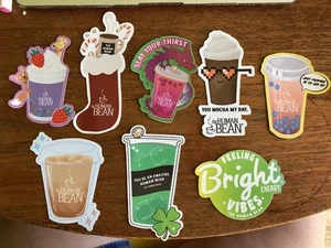 Pegatinas The Human Bean - Lote 8 café - Imagen 1 de 1