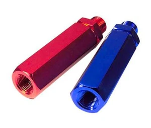 CONECTOR DE EMPUÑADURAS DE AIRE EN ESPIRAL MANGO GLADHAND GLAD ANODIZADO ROJO 81-0125 - Imagen 1 de 1