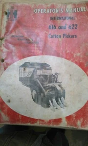 INTERNATIONAL 616 AND 622 COTTON PICKERS, 1095013R2 OPERATOR'S MANUAL - Picture 1 of 1