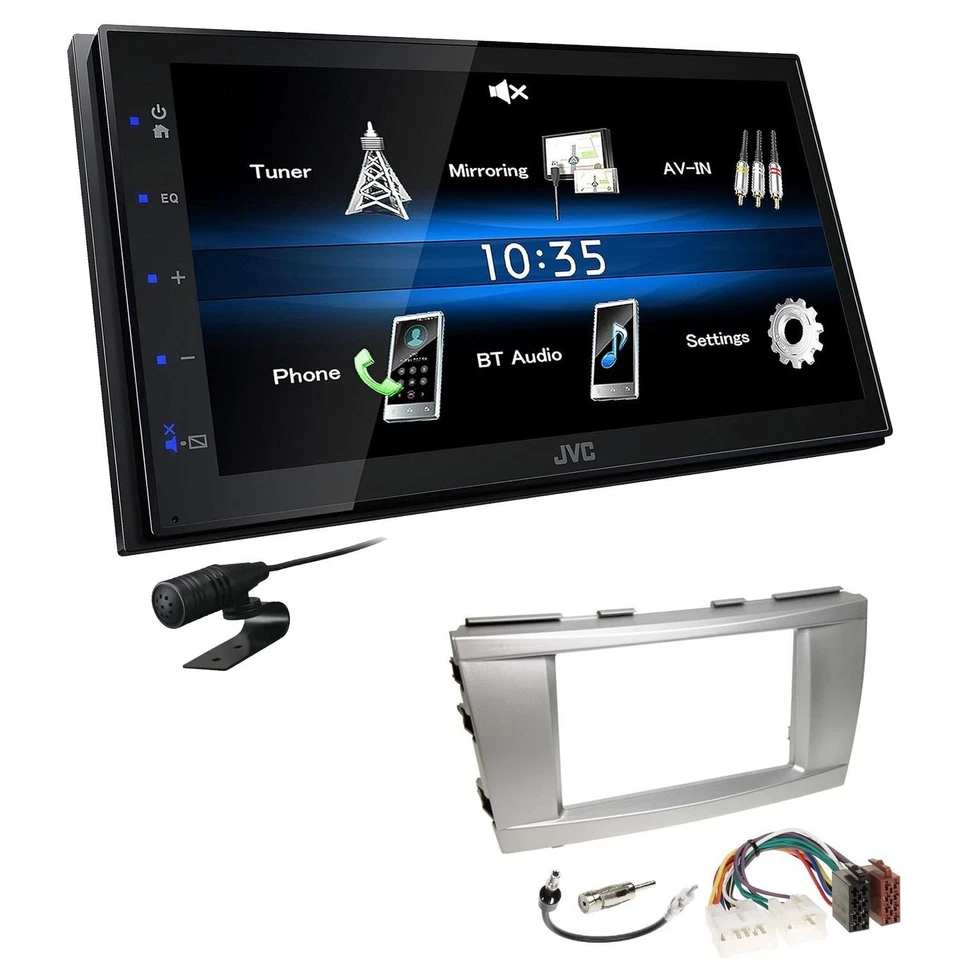 JVC Autoradio Touchscreen Bluetooth USB für Toyota Camry Stufenheck 2006-2011 - Bild 1 von 4