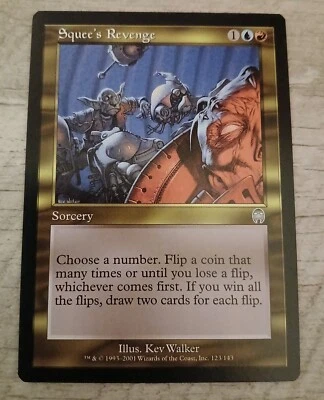MtG Magic The Gathering Card - Squee's Revenge - Apocalypse - Near Mint - Image 1 of 2