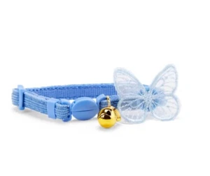 Youly "The Happy Go Lucky Breakaway Cat Collar-butterfly  - W/Bell  XS - Picture 1 of 3