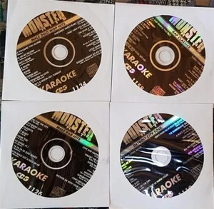 4 DISCOS CDG KARAOKE HIP HOP, R&B, RAP URBANO MONSTER HITS DOO WOP DETROIT SOUL! - Imagen 1 de 1