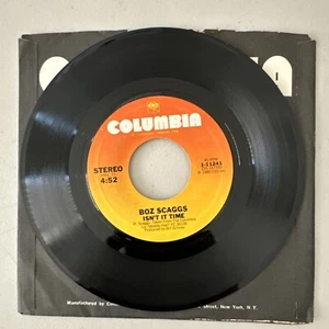 Boz Scaggs Breakdown Dead Ahead/Isn't It Time 45rpm 7" Tested VG+ - Picture 1 of 4
