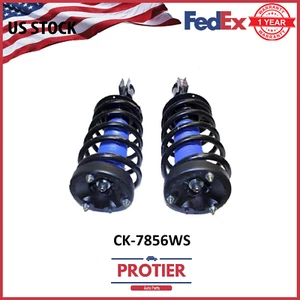 Front Air Spring to Coil Spring Conversion Kit for 00-06 BMW X5 w/ Shocks - Picture 1 of 2