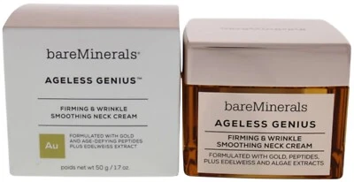 BareMinerals Ageless Genius Firming & Wrinkle Smoothing Neck Cream 1.7 Oz / 50g - Image 1 of 3