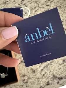 Anbel Silver Turquoise Pendant Necklace and earrings. NEW IN A BOX - Picture 1 of 3