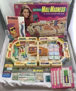 1989 Mall Madness Game Milton Bradley Complete Working Very Good Cond FREE SHIP - Picture 1 of 19