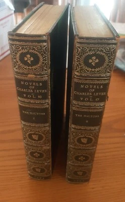 Charles Lever The Daltons Three Roads in Life Copyright Edition 1898, 2 Volume — 第 1/4 张图片