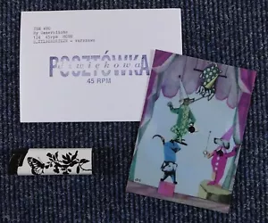 DIE WHO Meine Generationen - Tiere Zirkus, Olga Siemaszko POSTKARTE FLEXI DISC 4727 - Bild 1 von 3