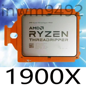AMD Ryzen Threadripper 1900X 3.80 GHz 8core 16-thread tr4 180W CPU processor - Picture 1 of 2