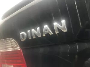 2000-2003 BMW E39 M5 Genuine Original OEM Dinan Trunk Lid Badge emblem Logo REAR - Picture 1 of 7