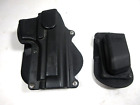 lot Fobus BR=2 RH holster with Fobus 3901-9 ammo clip holder shooting hunting
