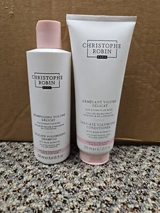 Christophe Robin zartes volumisierendes Shampoo 8,4 oz & Conditioner 6,7 oz Set - Bild 1 von 2