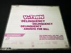 V-Twin – Delinquency Promo Cd single