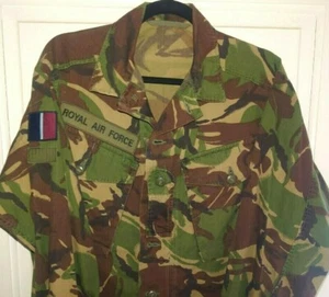 British RAF Issue Woodland DPM Camouflage Shirt Übergangsjacke 170 / 104 S95 - Bild 1 von 4