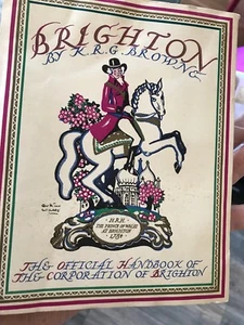 1936 OFFICIAL HANDBOOK OF THE CORPORATION OF BRIGHTON,Coronation Year + MAP - Picture 1 of 11