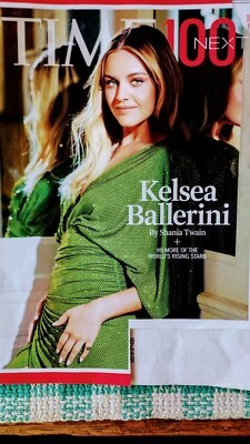 TIME MAGAZINE (100 NEXT) - SEPT. 25, 2023 - KELSEA BALLERINI (COVER) - Image 1 of 4