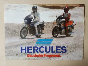 Hercules 50 80 coches clásicos folleto publicitario ciclomotor Mokick bicicleta ligera motocicleta - Imagen 1 de 4