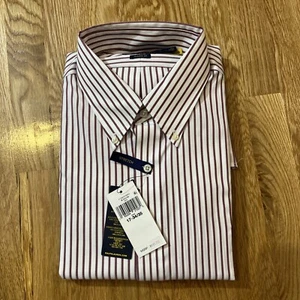 Polo Ralph Lauren Classic Fit Striped Oxford Shirt Size L NWT - Picture 1 of 7