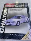 Chilton's General Motors Repair Manual 28660 Pontiac Grand Am Gm 1985-1998