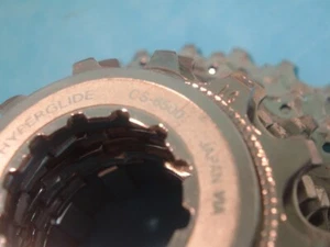 Shimano Ultegra 9-Spd 12T-27T CS-6500 HG Road Cassette-228 Grams -VGC-w/Shipping - Picture 1 of 7