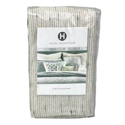 Hotel Collection Connection Ivory EURO Sham $135 - Image 1 of 4