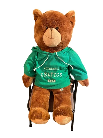 RARE Giant/Jumbo NBA Authentic Celtics Bear Larry Bird Team Man Cave 38” Tall Cover