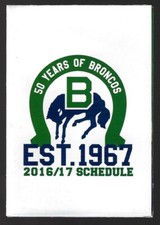 2016-17 Swift Current Broncos WHL Hockey Schedule !!! The Eagle 94.1 FM