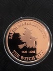 Salem MA Massachusetts Witch 375th Anniversary Medal 1 of 250 (Under 100 Remain)