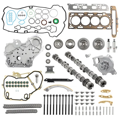 Kit de cadena de distribución con árbol de levas para motor Chevrolet HHR Malibu 09-12 2,4 L LE5 LE9 Foto 1 de 4