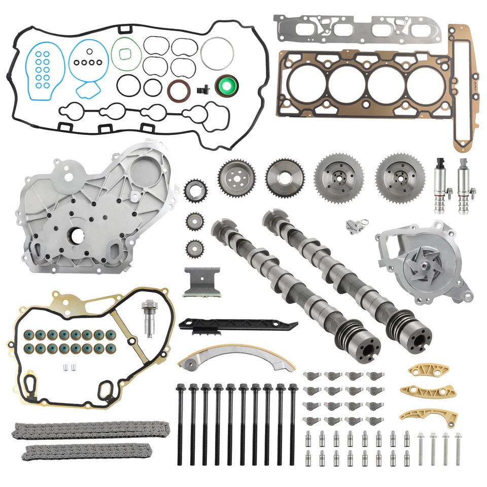 Kit de cadena de distribución con árbol de levas para motor Chevrolet HHR Malibu 09-12 2,4 L LE5 LE9 Foto 1 de 4