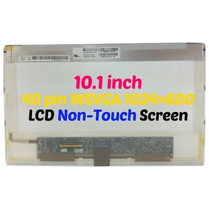 10.1" Screen for HP Mini 110C-1020SO 110C-1020SS 110C-1020ST LCD Display 40 pins - Picture 1 of 2