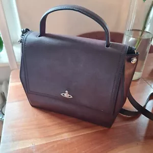 Vivienne Westwood Cambridge Handbag - Bordeaux - With Protective Bag - RRP £345 - Picture 1 of 13